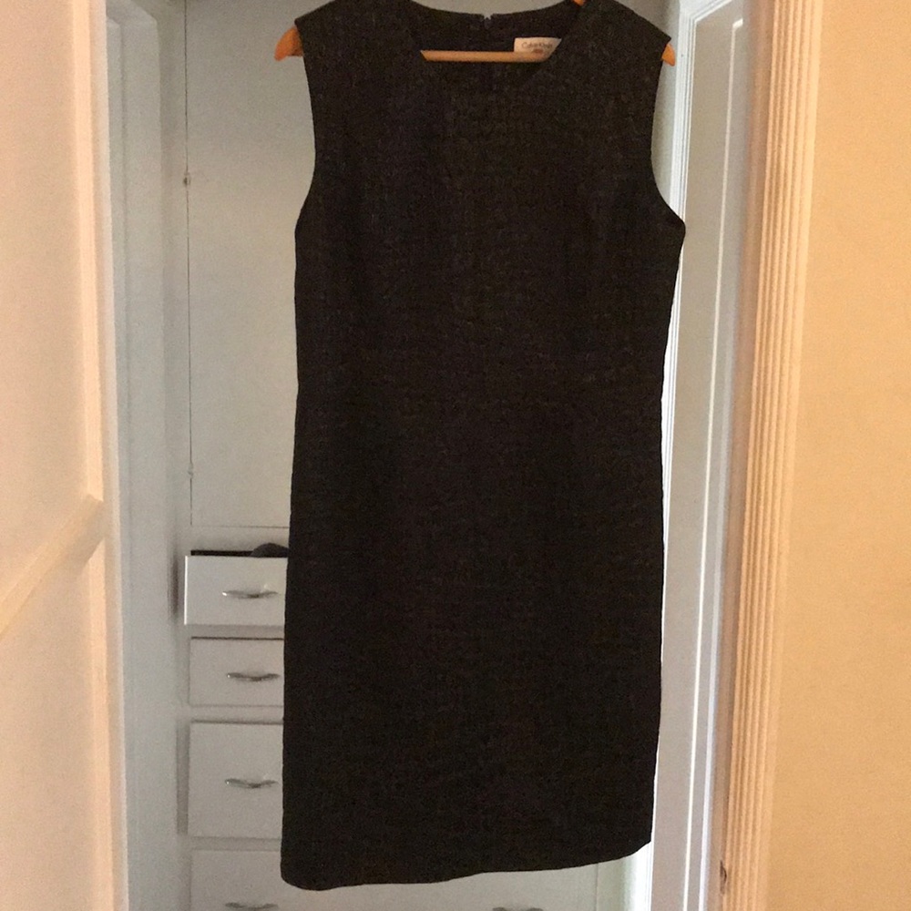 Calvin Klein little black dress.